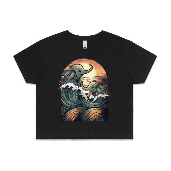 Elephant Rocks Crop Tee Thumbnail